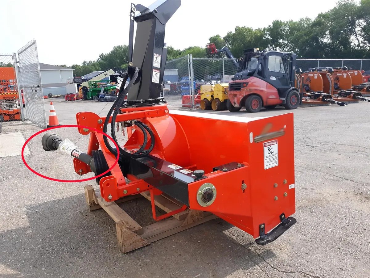 PTO Drive Shaft for Land Pride Snow Blower